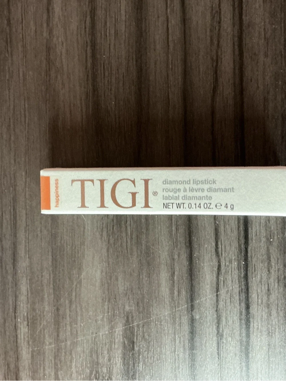TIGI Diamond Lipstick Neutral Happiness Shade Full Size 0.14 oz NEW